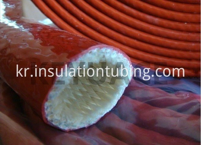 Silicone Rubber Coated Fire Heat Sleeve